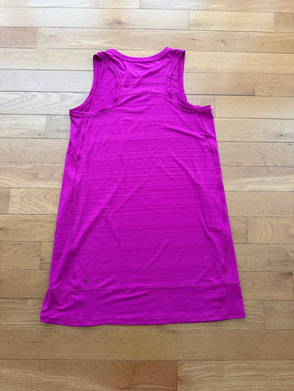 Athleta Pacifica Illume Racerback Sleeveless Tank Dress Pink Size M - Picture 4 of 9